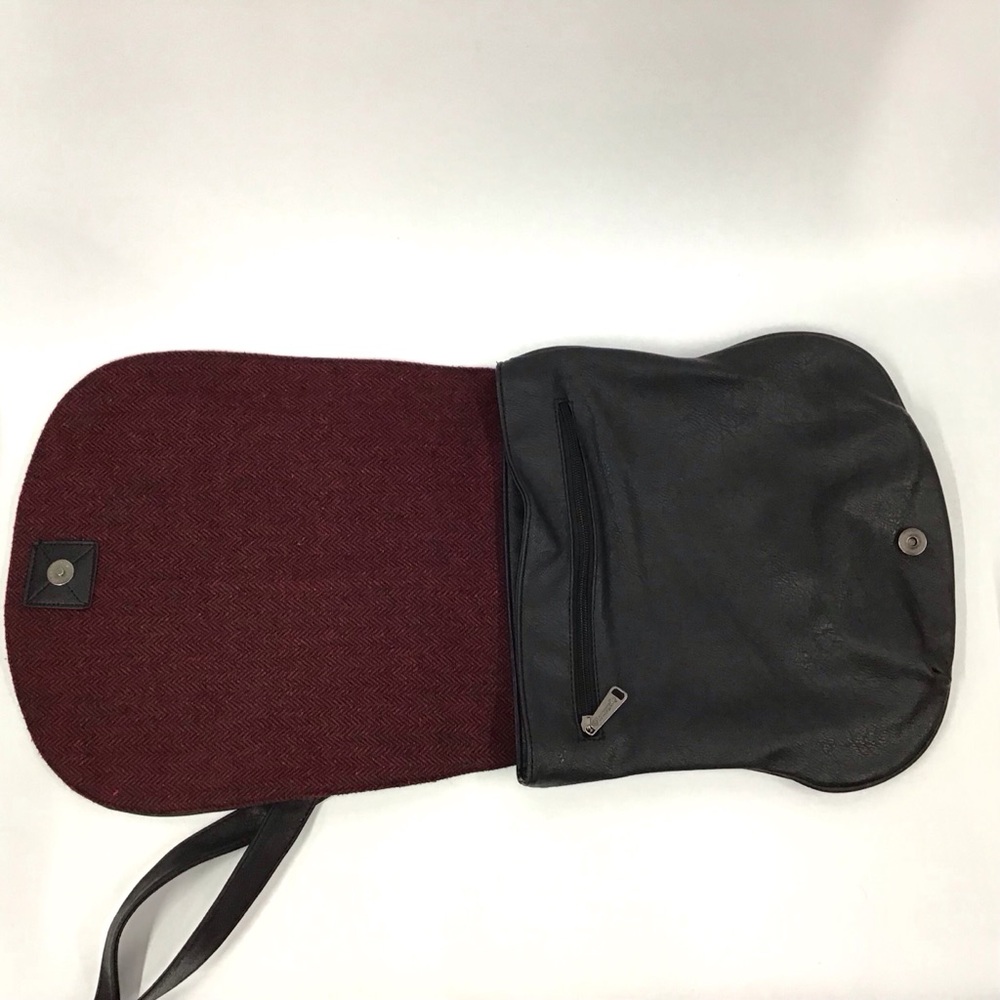 Loungefly Embroidered Patchwork Black Owl Crossbo… - image 5